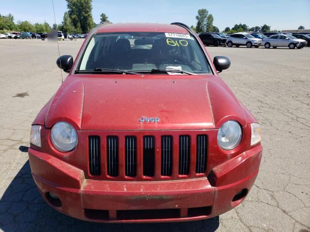 1J8FT47058D744365 - 2008 JEEP COMPASS SPORT Қызыл фото 5