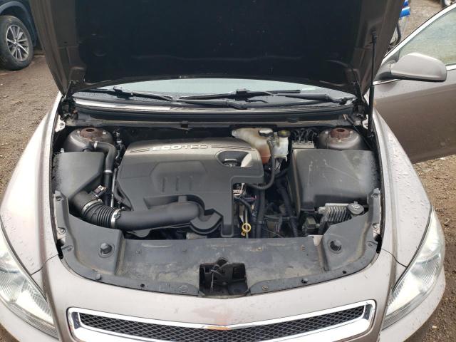 1G1ZC5EB5AF308374 - 2010 CHEVROLET MALIBU 1LT SILVER photo 11