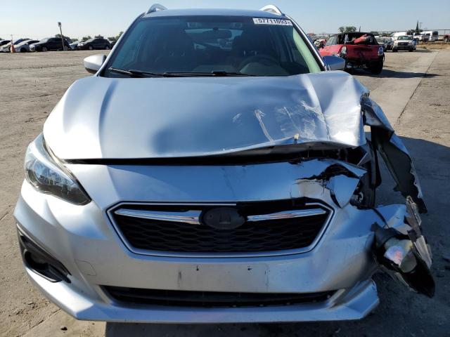 4S3GTAD66J3746074 - 2018 SUBARU IMPREZA PREMIUM PLUS SILVER photo 5