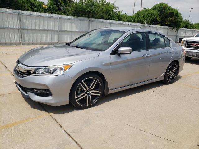 1HGCR2F16HA076232 - 2017 HONDA ACCORD SPORT SPECIAL EDITION SILVER photo 1