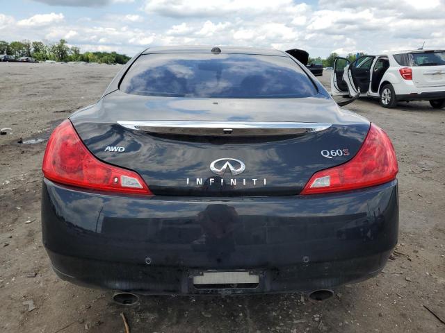 JN1CV6EL0EM131422 - 2014 INFINITI Q60 JOURNEY BLACK photo 6