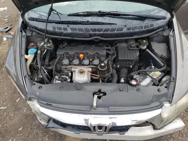 2HGFA1F60AH515975 - 2010 HONDA CIVIC LX-S رمادي صورة 11