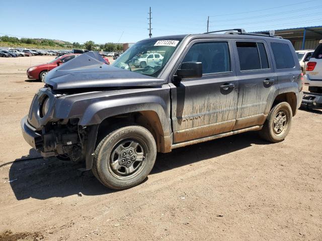 1C4NJRBB2GD579792 - 2016 JEEP PATRIOT SPORT GRAY photo 1