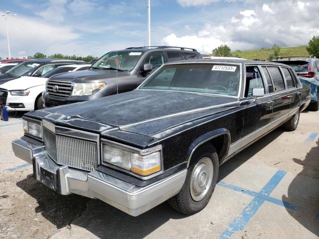 1G6DW5478NR712413 - 1992 CADILLAC BROUGHAM BLACK photo 1