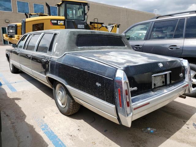 1G6DW5478NR712413 - 1992 CADILLAC BROUGHAM BLACK photo 2