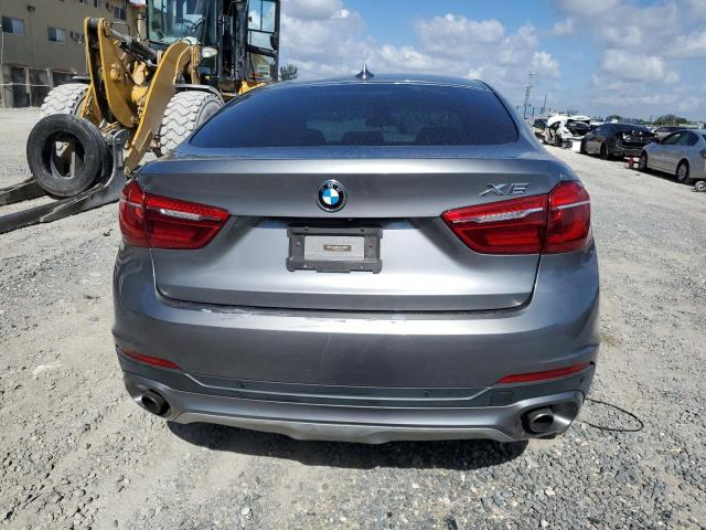 5UXKU2C55F0N76366 - 2015 BMW X6 XDRIVE35I GRAY photo 6