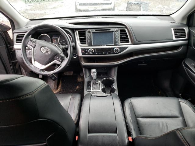 5TDJKRFHXGS320255 - 2016 TOYOTA HIGHLANDER XLE Մոխրագույն լուսանկար 8