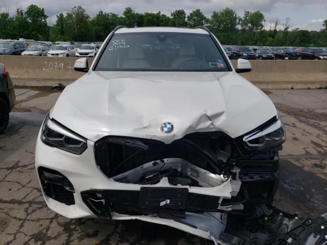 5UXCR6C00N9L92481 - 2022 BMW X5 XDRIVE40I WHITE photo 5