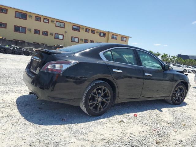 1N4AA5AP0CC848334 - 2012 NISSAN MAXIMA S BLACK photo 3