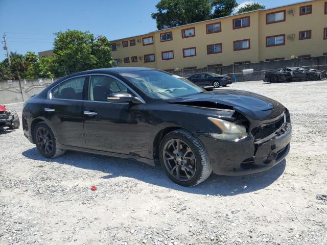 1N4AA5AP0CC848334 - 2012 NISSAN MAXIMA S BLACK photo 4