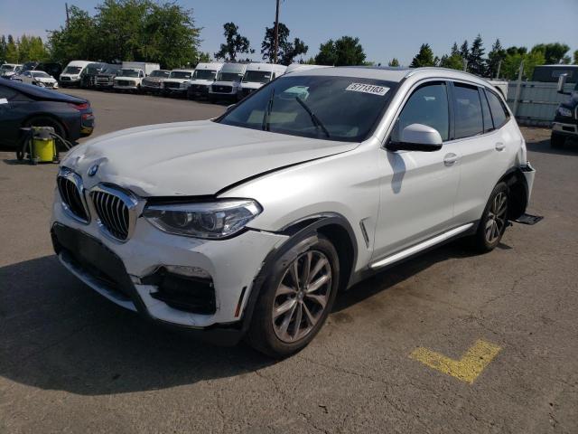 5UXTR9C56KLR07964 - 2019 BMW X3 XDRIVE30I WHITE photo 1
