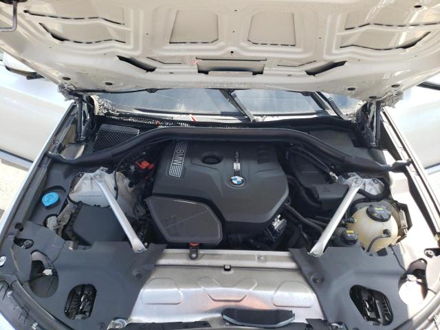 5UXTR9C56KLR07964 - 2019 BMW X3 XDRIVE30I WHITE photo 12