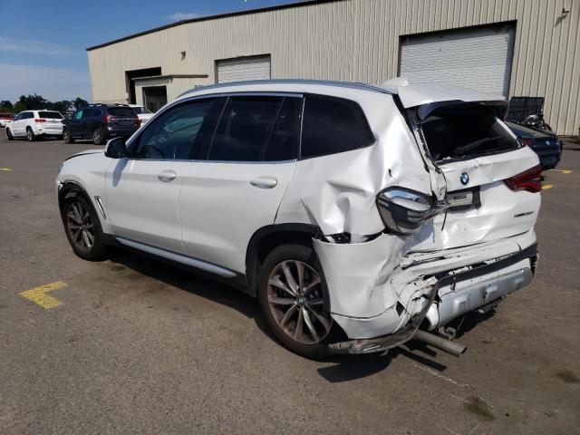 5UXTR9C56KLR07964 - 2019 BMW X3 XDRIVE30I WHITE photo 2
