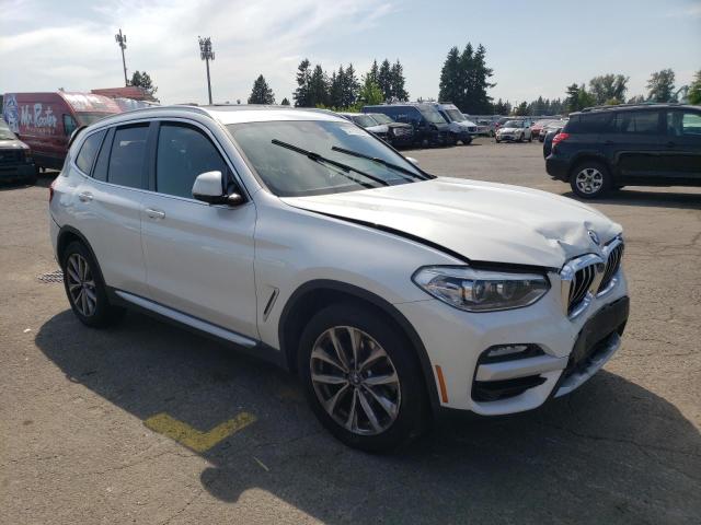 5UXTR9C56KLR07964 - 2019 BMW X3 XDRIVE30I WHITE photo 4