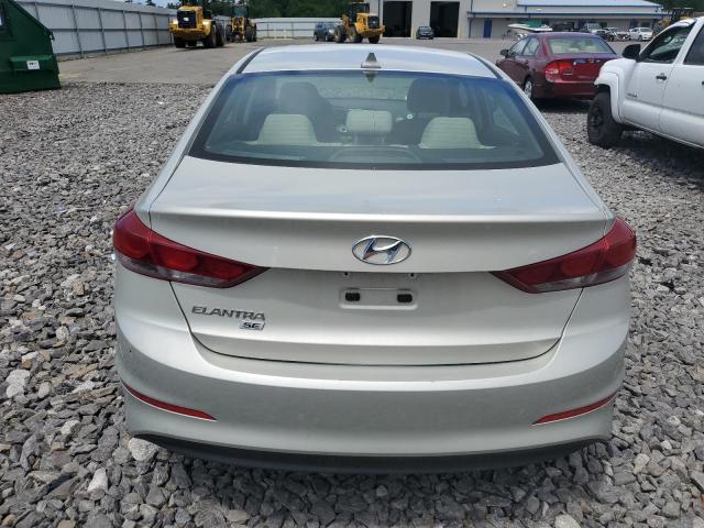 5NPD74LFXHH148062 - 2017 HYUNDAI ELANTRA SE SILVER photo 6