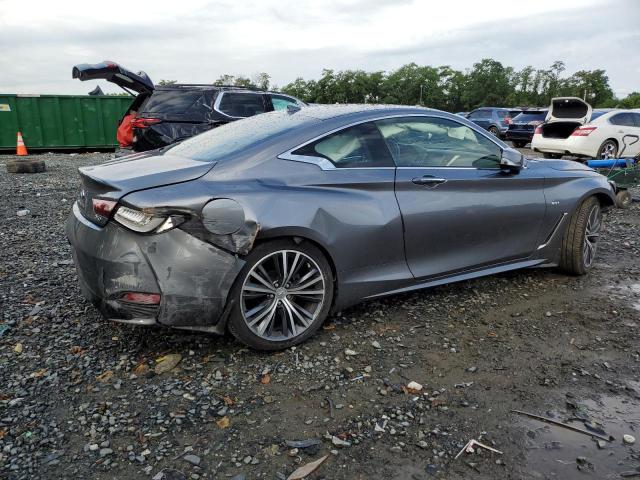 JN1EV7EL7HM551682 - 2017 INFINITI Q60 PREMIUM GRAY photo 3