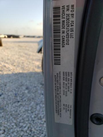 2C3CDZFJ7LH231312 - 2020 DODGE CHALLENGER R/T SCAT PACK GRAY photo 13