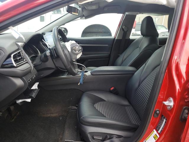 4T1G11AK3PU133979 - 2023 TOYOTA CAMRY SE NIGHT SHADE RED photo 7