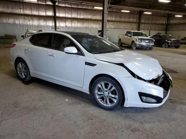 5XXGN4A73DG179819 - 2013 KIA OPTIMA EX WHITE photo 4