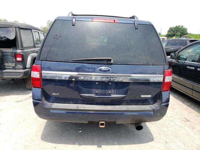 1FMJK1HT8FEF03530 - 2015 FORD EXPEDITION EL XLT BLUE photo 6