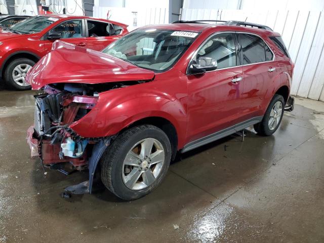 2GNFLGEK0D6236785 - 2013 CHEVROLET EQUINOX LTZ RED photo 1