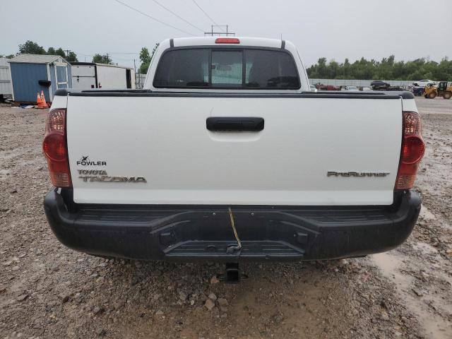 5TFTX4GN9CX011012 - 2012 TOYOTA TACOMA PRERUNNER ACCESS CAB WHITE photo 6