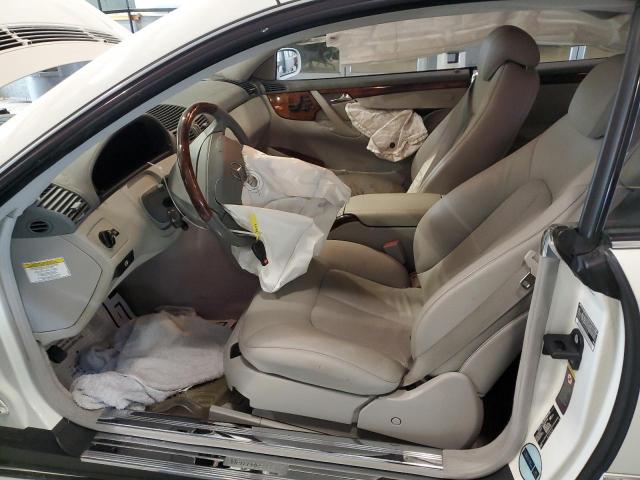 WDBPJ75J85A043765 - 2005 MERCEDES-BENZ CL 500 WHITE photo 7