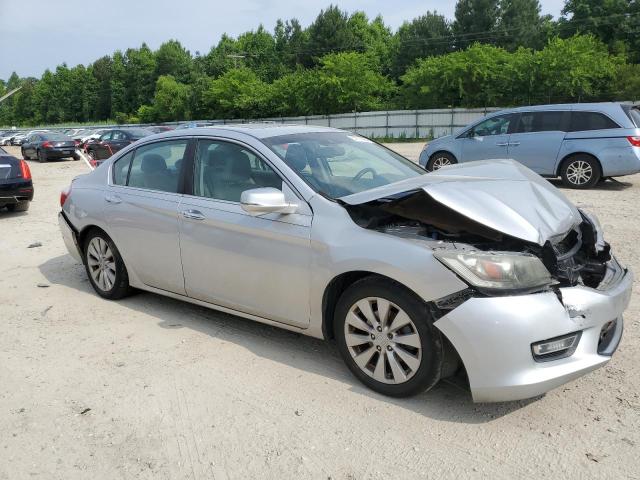 1HGCR2F82DA136899 - 2013 HONDA ACCORD EXL SILVER photo 4