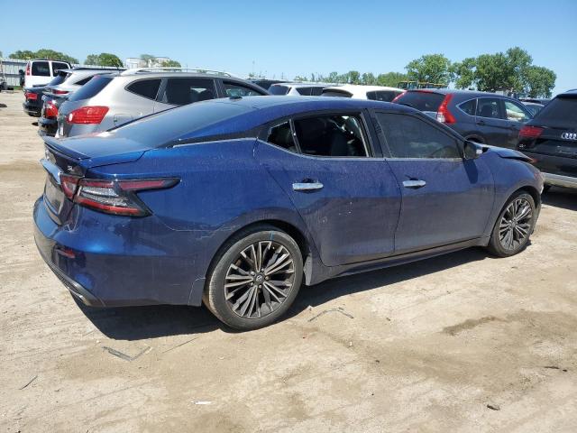 1N4AA6AV2KC362613 - 2019 NISSAN MAXIMA S BLUE photo 3