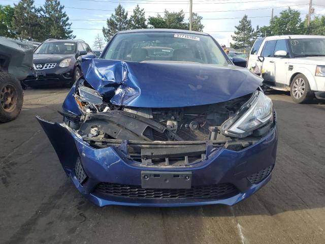 3N1AB7AP3GY223414 - 2016 NISSAN SENTRA S BLUE photo 5