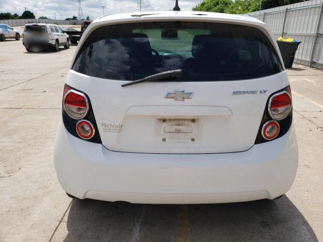 1G1JC6SH4D4195576 - 2013 CHEVROLET SONIC LT WHITE photo 6