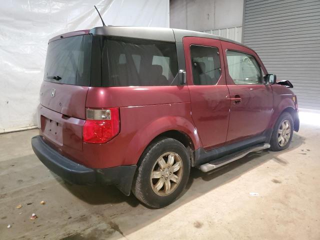 5J6YH28758L002548 - 2008 HONDA ELEMENT EX MAROON photo 3