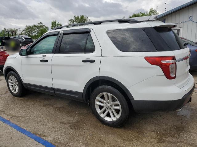 1FM5K7B85FGA38850 - 2015 FORD EXPLORER თეთრი ფოტო 2