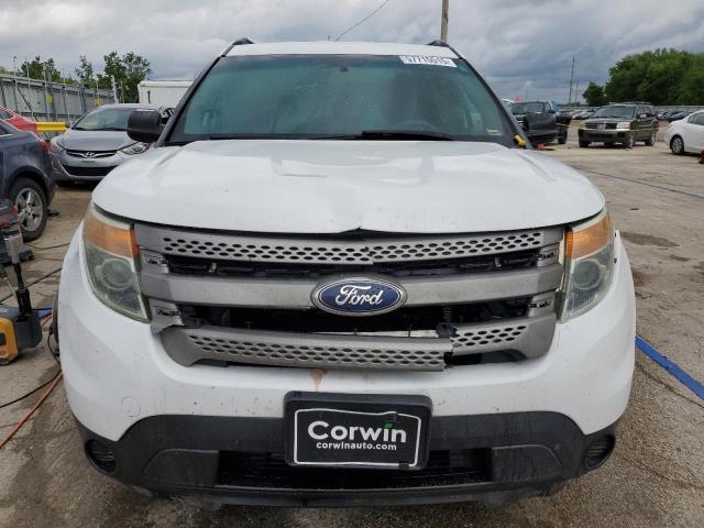 1FM5K7B85FGA38850 - 2015 FORD EXPLORER თეთრი ფოტო 5