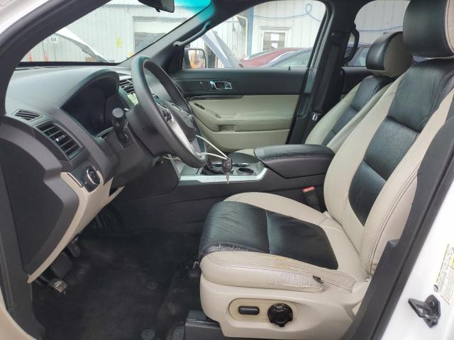 1FM5K7B85FGA38850 - 2015 FORD EXPLORER თეთრი ფოტო 7