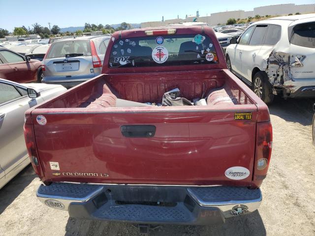 1GCDS136158108749 - 2005 CHEVROLET COLORADO RED photo 6