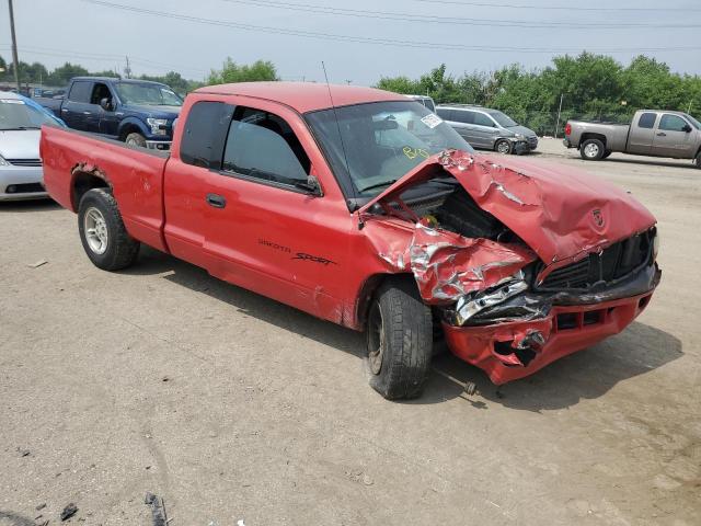 1B7GL22Y9WS581970 - 1998 DODGE DAKOTA RED photo 4