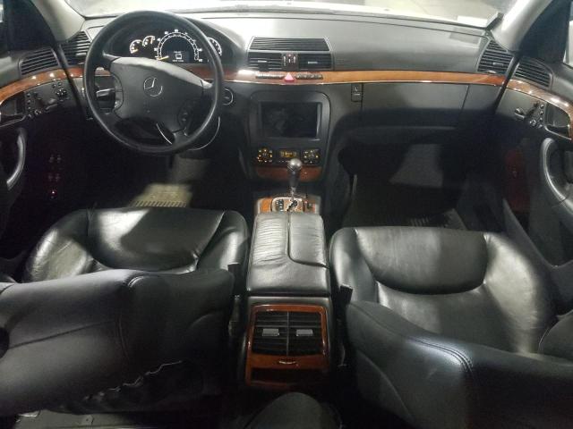 WDBNG83J85A450225 - 2005 MERCEDES-BENZ S 430 4MATIC GRAY photo 8