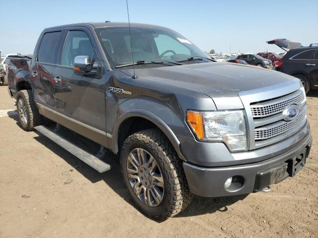 1FTFW1EF3CFC09228 - 2012 FORD F150 4WD SUPERCREW GRAY photo 4