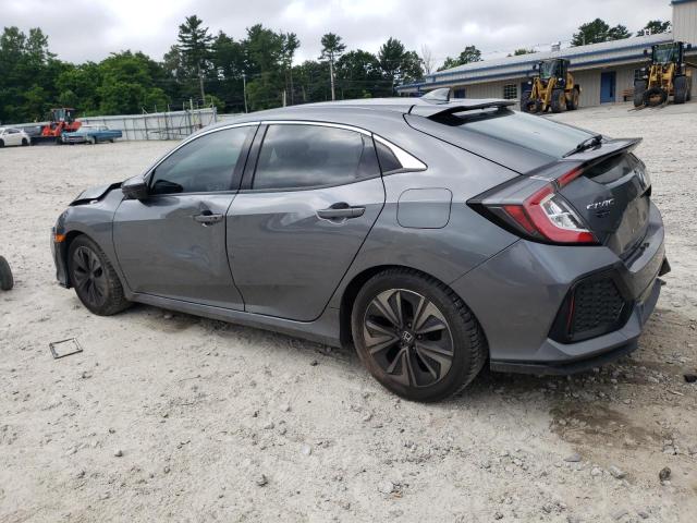 SHHFK7H58HU409078 - 2017 HONDA CIVIC EX GRAY photo 2