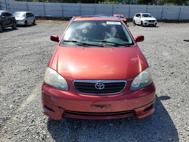 1NXBR30E57Z774576 - 2007 TOYOTA COROLLA CE RED photo 5