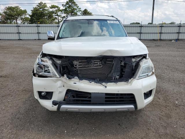 JN8AY2NF8H9302332 - 2017 NISSAN ARMADA PLATINUM WHITE photo 5