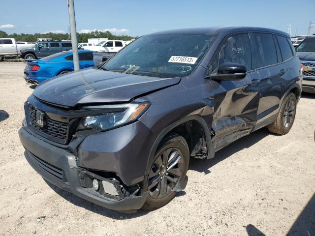 5FNYF7H59LB004449 - 2020 HONDA PASSPORT EXL Gris foto 1