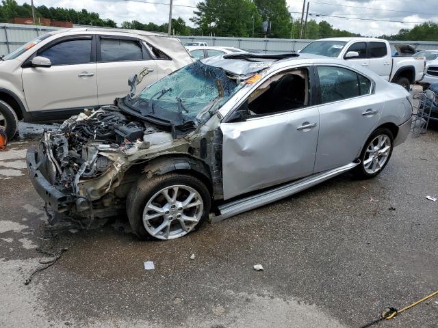 1N4AA5AP5EC445565 - 2014 NISSAN MAXIMA S SILVER photo 1