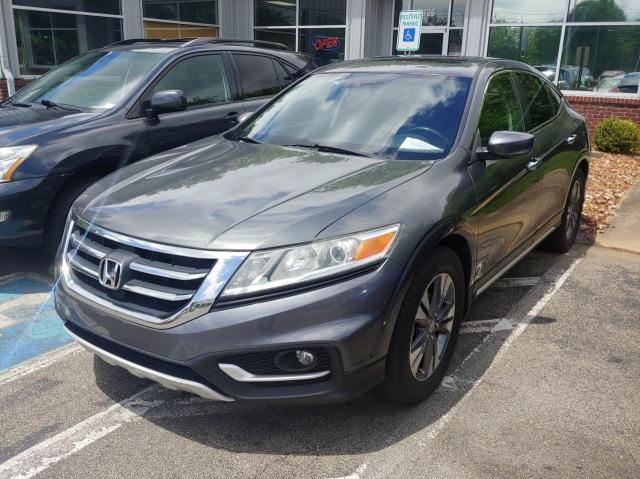 5J6TF2H5XDL000786 - 2013 HONDA CROSSTOUR EXL ნაცრისფერი ფოტო 2