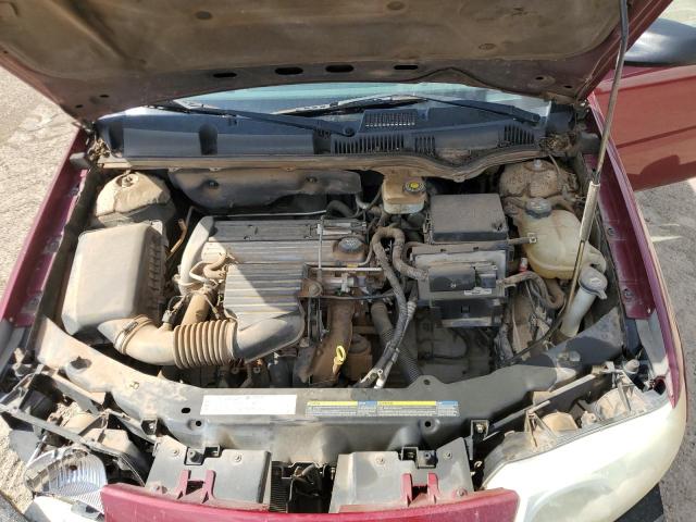 1G8AF54F34Z156091 - 2004 SATURN ION LEVEL 1 BURGUNDY photo 11