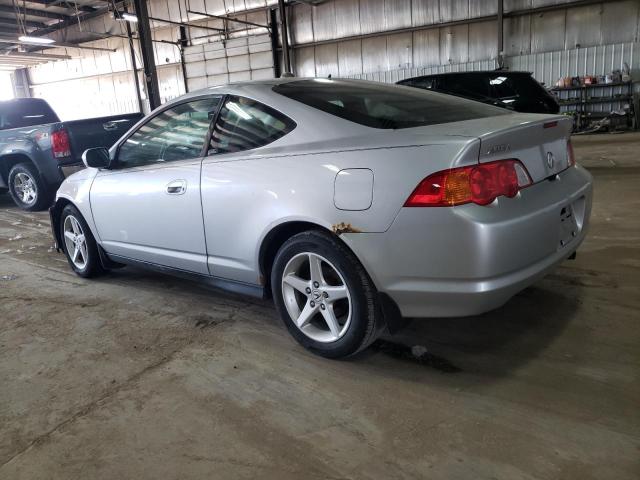 JH4DC54822C028808 - 2002 ACURA RSX SILVER photo 2