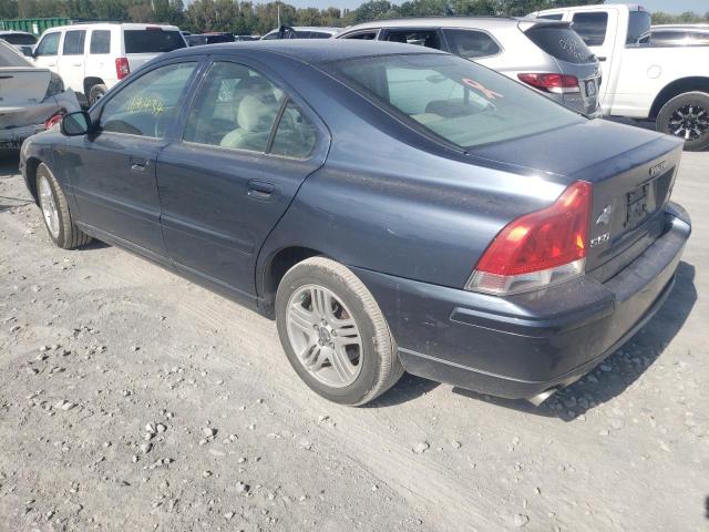 YV1RS592282673384 - 2008 VOLVO S60 2.5T BLUE photo 3
