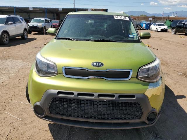 KNDJP3A58F7781426 - 2015 KIA SOUL + GREEN photo 5