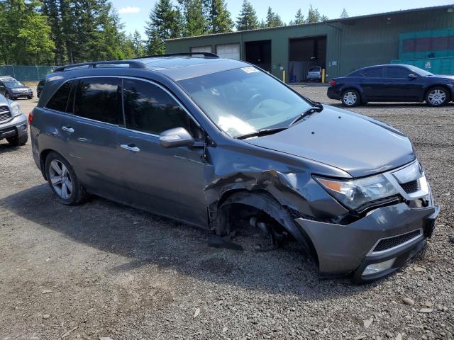 2HNYD2H41CH514038 - 2012 ACURA MDX TECHNOLOGY GRAY photo 4